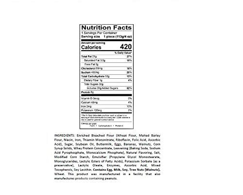 Ne-Mo's Banana Bread 4oz Wholesale