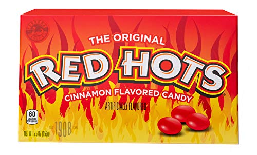 Red Hots Original Cinnamon Hard Candy 5.5 oz Theater Box Wholesale