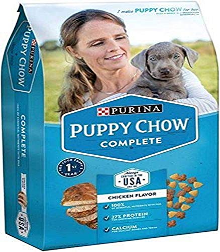 Purina Puppy Chow Dry Dog Food, Complete, Chicken Flavor, 4.4 Lb Bag