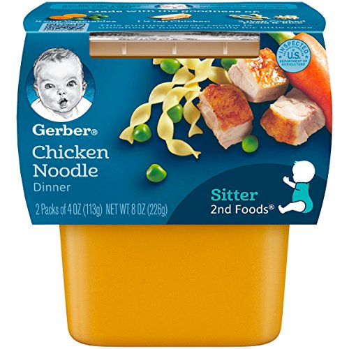 Gerber, 2nd Foods, Chicken Noodle, 4 oz (pack of 2)