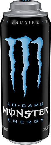 Lo-Carb Monster Energy, Energy Drink, 24 Ounce (Pack of 12)