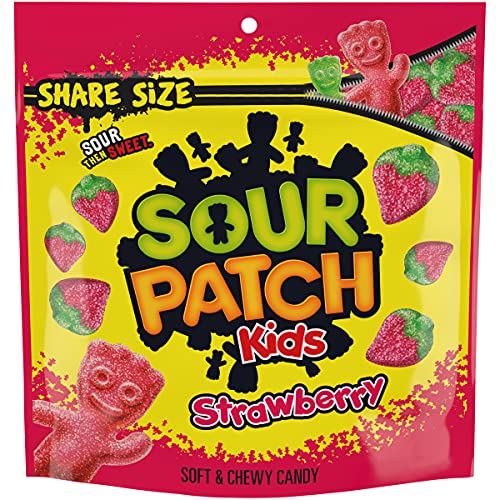 SOUR PATCH KIDS Strawberry Flavor Candy, 12 oz