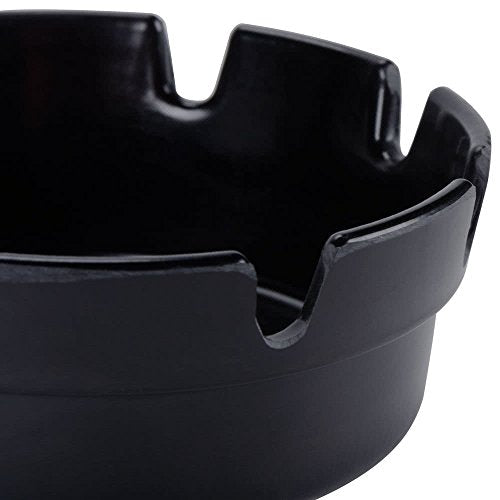 Update International (AST-4BK) 4 1/4" Plastic Ash Tray