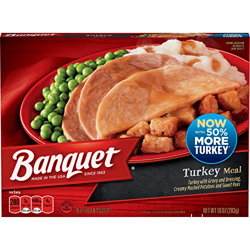 Banquet Banquet Classic Turkey Frozen Single Serve Meal, 10 Ounce, 10 Ounce (frozen)