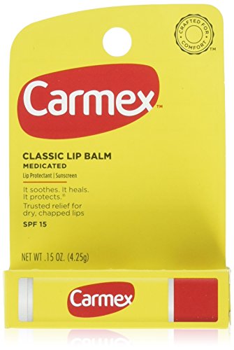 Carmex Lip Balm, Moisturizing, Original 6 Count