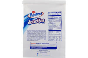 Hostess Donettes Brand Glazed Mini Donuts 10.5 oz Bag (Pack of 6)
