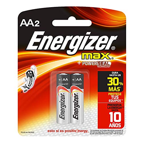 MAX Alkaline Batteries, 2 Batteries/Pack 2 Batteries/AA Battery
