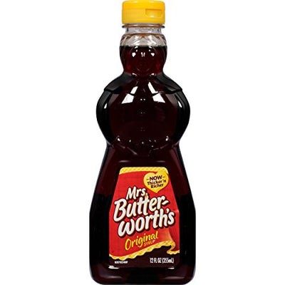 Mrs. Butterworth's Syrup, Original, 12 Ounce [1-Bottle]