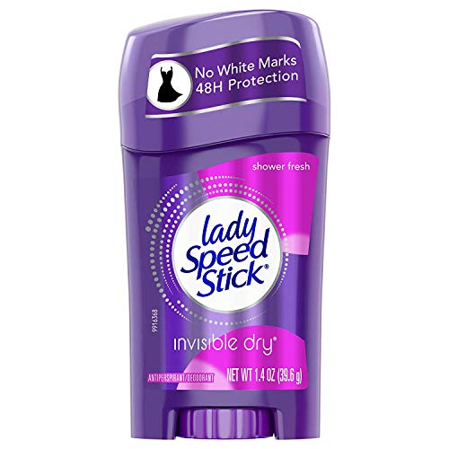 Lady Speed Stick Anti-Perspirant & Deodorant Invisible Dry, Shower Fresh, 1.4 oz