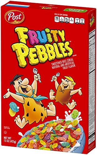 Post Fruity Pebbles, Gluten Free Breakfast Cereal, 11 oz Box