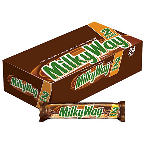 MILKY WAY Milk Chocolate Sharing Size Candy Bars 3.63-Ounce 24-Count Box