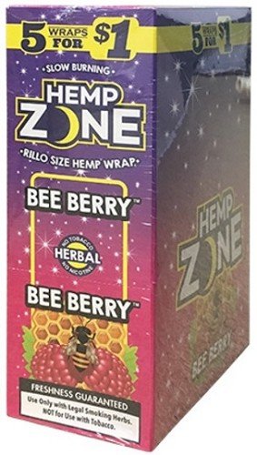 Hemp Zone Cigar Wraps (Bee Berry)
