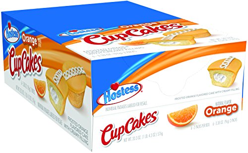 Hostess Cupcakes, Orange, 3.38 Ounce, 6 Count