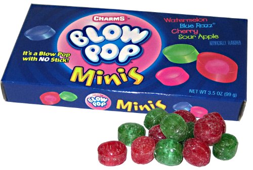 Blow Pops Mini Theater Box 3.5 oz Box