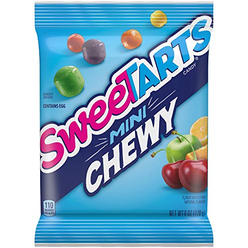Sweetarts Mini Chewy Candy, 6 oz