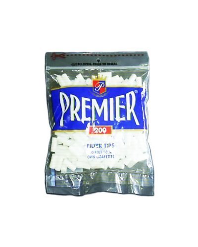 Premier Filter Tips 200ct Single Bag