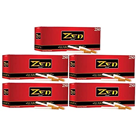 Zen 100mm Size Full Flaor Cigarette Tubes 250 Count Per Box