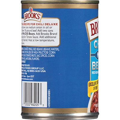 Brooks Chili Beans Mild 15.5 oz Can (Pack of 24)