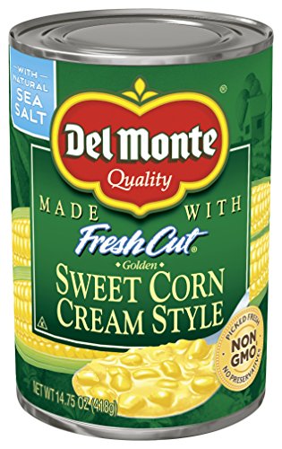 Del Monte Canned Fresh Cut Sweet Corn Cream Style, 14.75 Oz