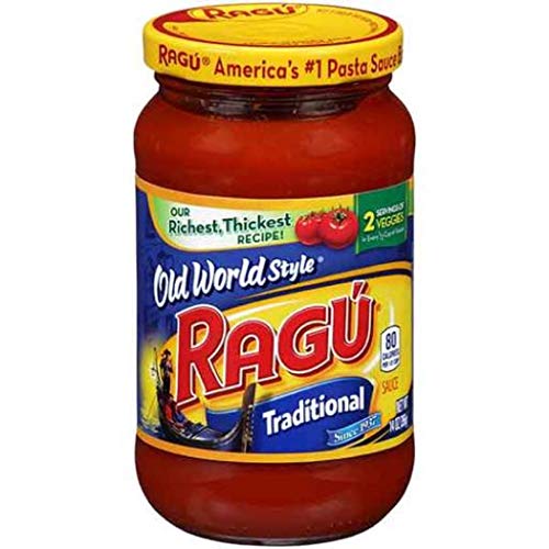 Ragu Old World Style Traditional Pasta Sauce 14 oz Jar