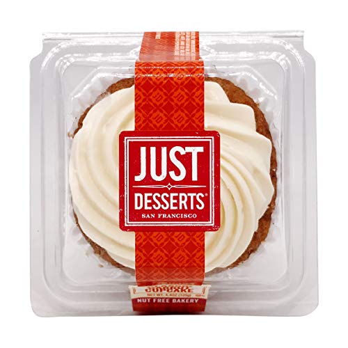 Just Desserts Classic Carrot Cupcake, 4.4 oz