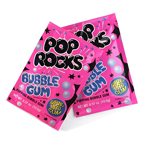 POP ROCKS Bubblegum, 0.37 oz, 24 Count