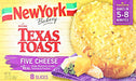 New York 5 Cheese Texas Toast 13.5oz Wholesale