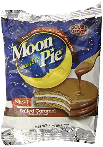 Moon Pie Salted Caramel The Original Marshmallow Sandwich 24.75 Ounce (9-Pack)