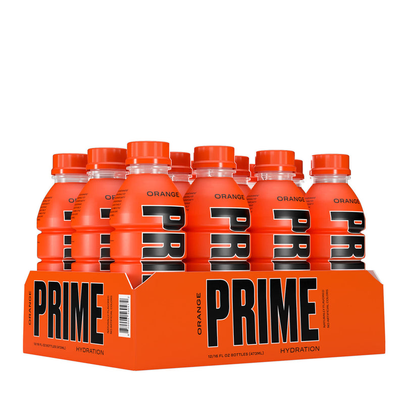 Prime Hydration with BCAA Blend for Muscle Recovery Orange (12