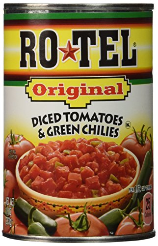 Ro Tel Original Tomato Diced Green Chili, 10 Ounce Can