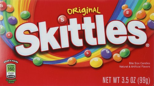 Skittles Original Candy Theater Box, 3.5 ounce