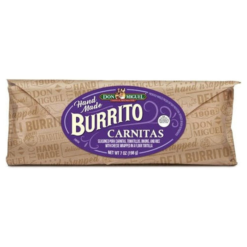 Don Miguel Carnitas Burrito, 7 oz (Pack of 12)