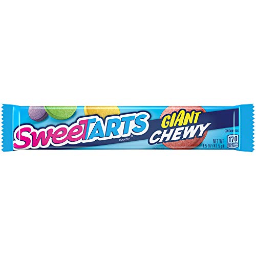 SweeTARTS Giant Chewy Candy 1.5 Ounce Packets,(Pack of 36)