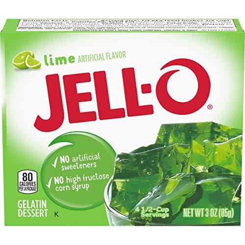 Jell-O Lime Gelatin Mix (3 oz Box)