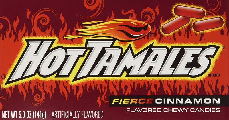 Hot Tamales, Cinnamon Flavored Candy, 5 oz