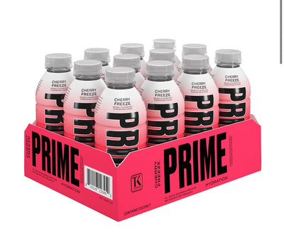 Prime Hydration Cherry Freeze Flavor Drink (12 Pack)