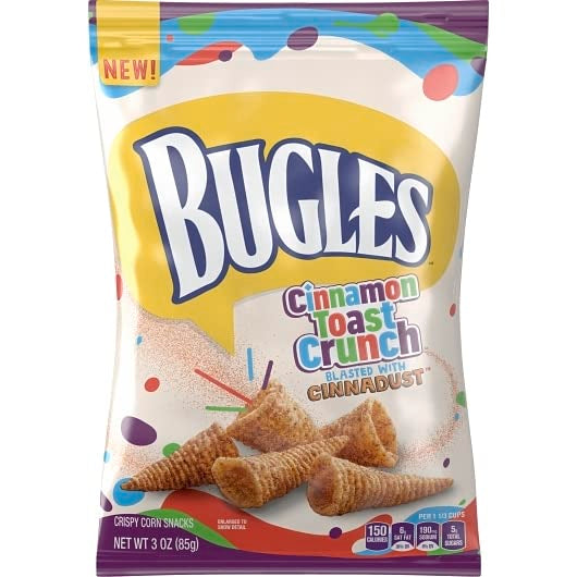 Bugles Churros Cinnamon Toast Crunch 3 oz 6 Per Box