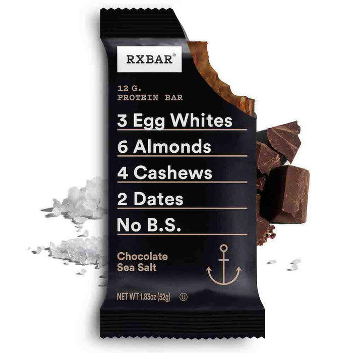 RXBAR Kosher Choc Sea Salt 12 Per Box