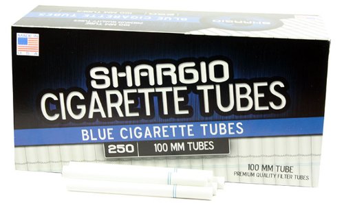 Shargio Blue 100mm 250ct Light High Quality Filter Tubes