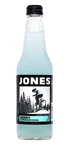 Jones Soda Co Cane Sugar Berry Lemonade Soda 12oz 12 Bottles Wholesale