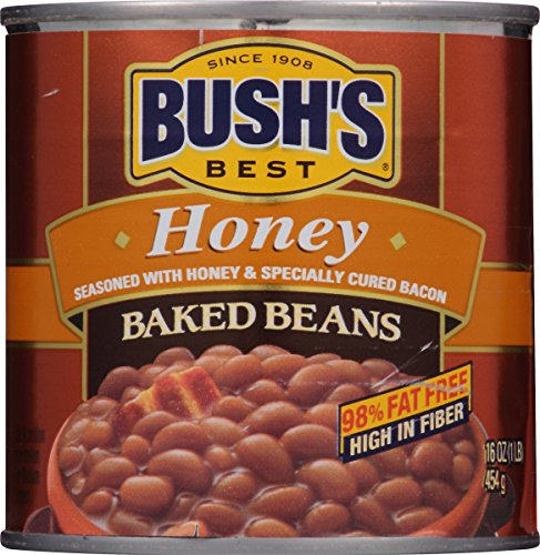 Bush's Best Honey Baked Beans 16 oz Can