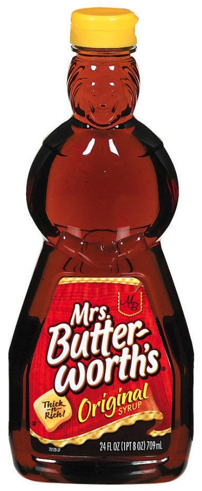 Mrs. Butterworth's Syrup, Original, 12 Ounce [1-Bottle]
