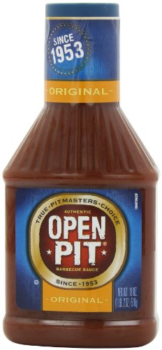 Open Pit Barbecue Sauce, Original, 18 Ounce Bottle