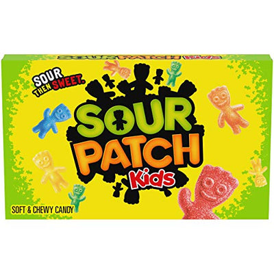 Sour Patch Kids Candy, Original, 3.5 Ounce Theater Box