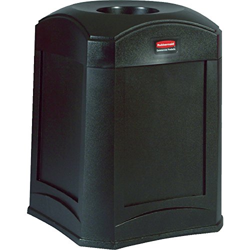 Rubbermaid Commercial Products FG9W0000BLA Waste Receptacle (Standard Funnel Top)