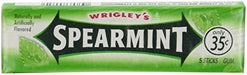 Wrigley's Spearmint Chewing Gum 5-Pack Wholesale Display