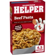 Hamburger Helper Pasta Beef with Rich Beef Flavor, 5.9 Ounces Box