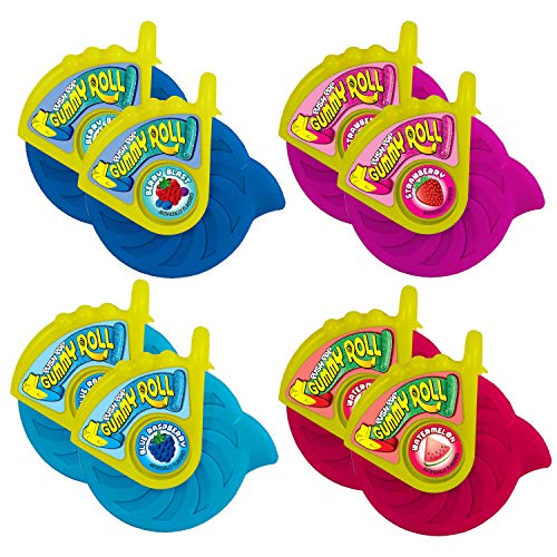 Push Pop Pop Gummy Rolls 8 Per Box