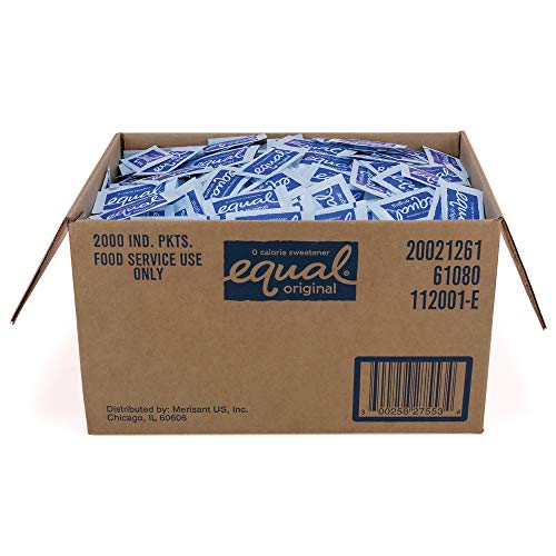Equal 2000 Count 0 Calorie Sugar Substitute Packets Wholesale