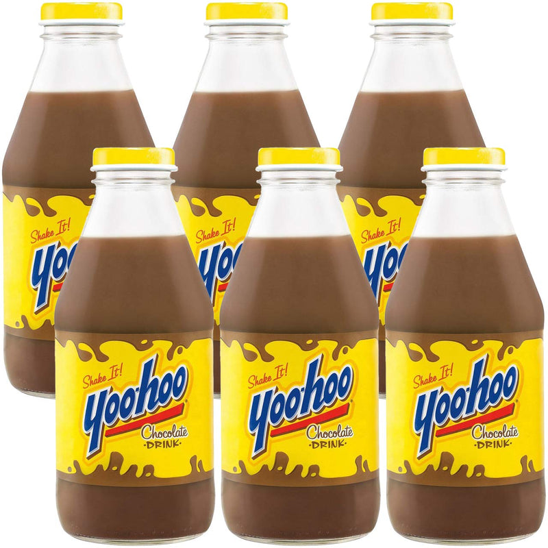 Yoo Hoo Chocolate Drink 15.5 oz Glass (24-Bottles)